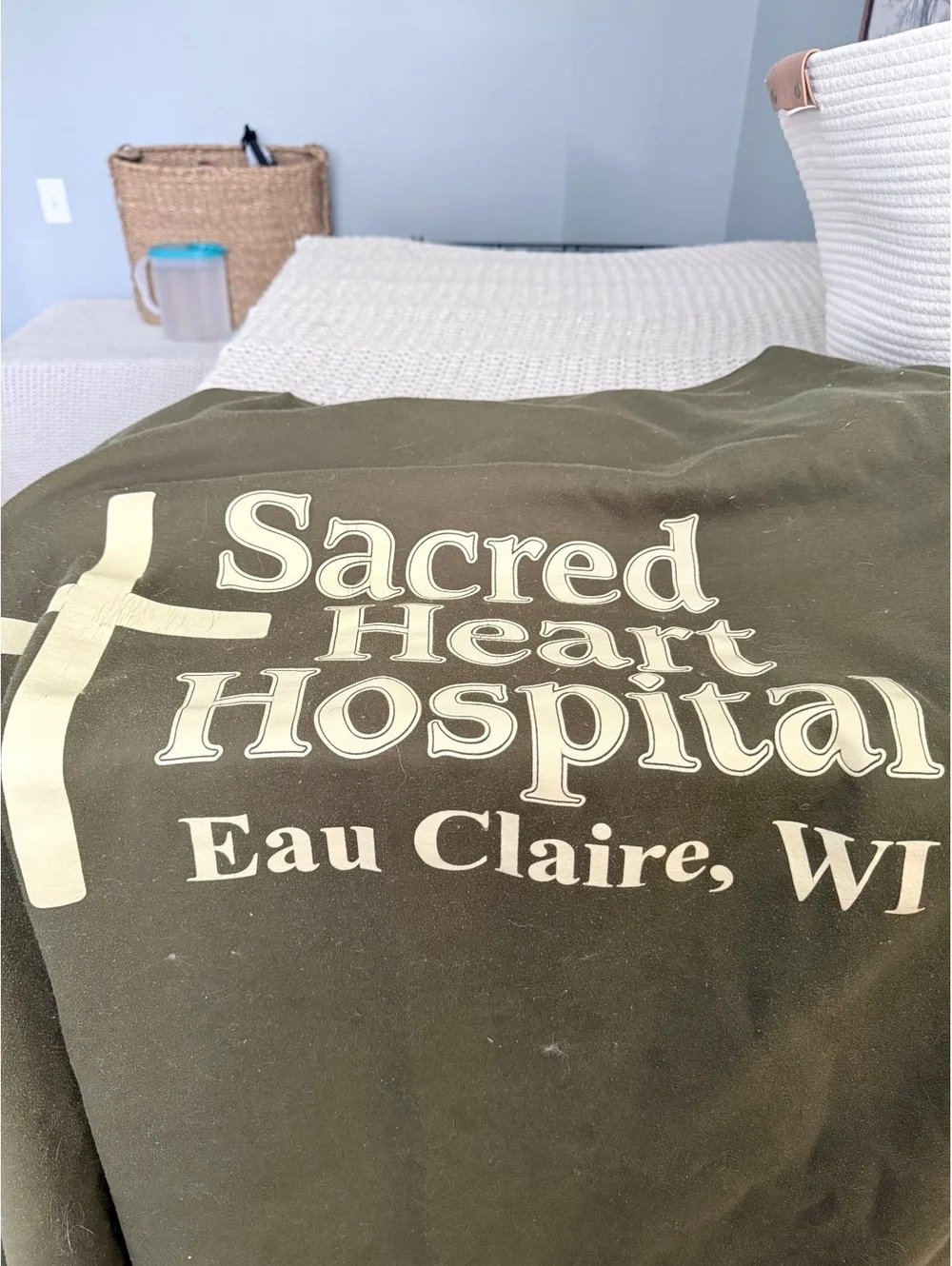 MV Sport Sacred Heart Hospital Eau Claire Wisconsin Blanket
